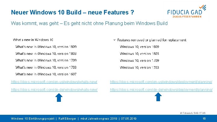 Neuer Windows 10 Build – neue Features ? Was kommt, was geht – Es