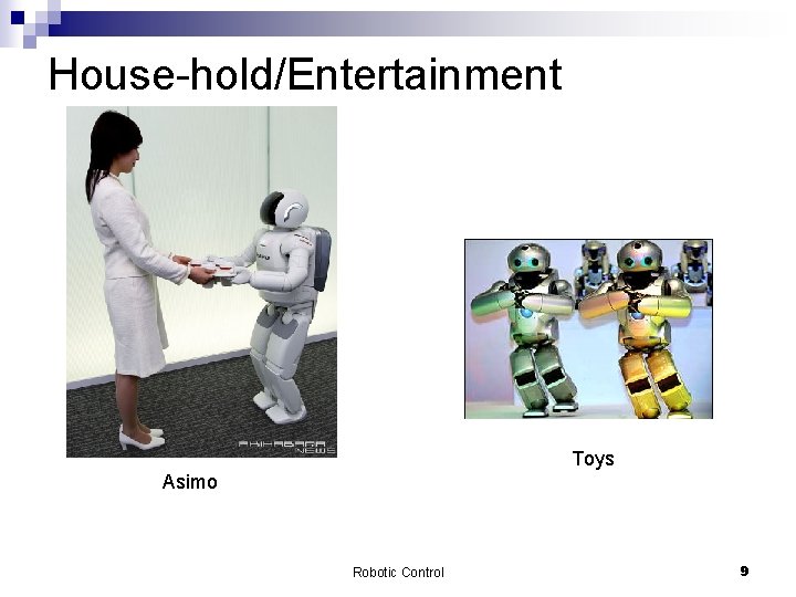 House-hold/Entertainment Toys Asimo Robotic Control 9 