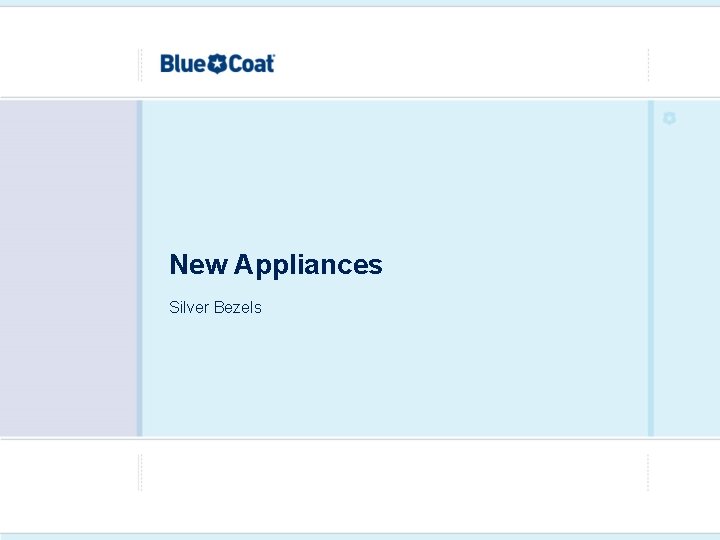 New Appliances Silver Bezels 