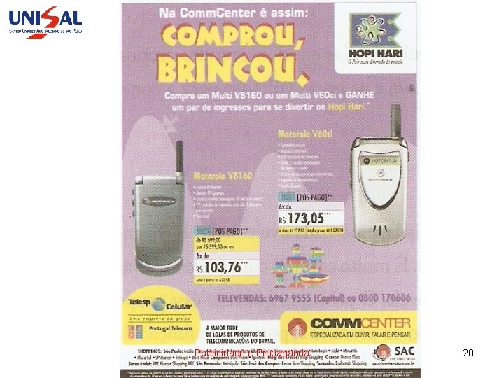 Publicidade e Propaganda 20 