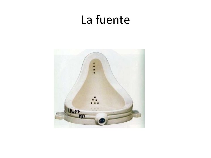 La fuente 