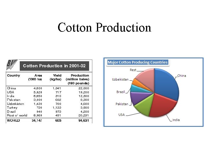 Cotton Production 