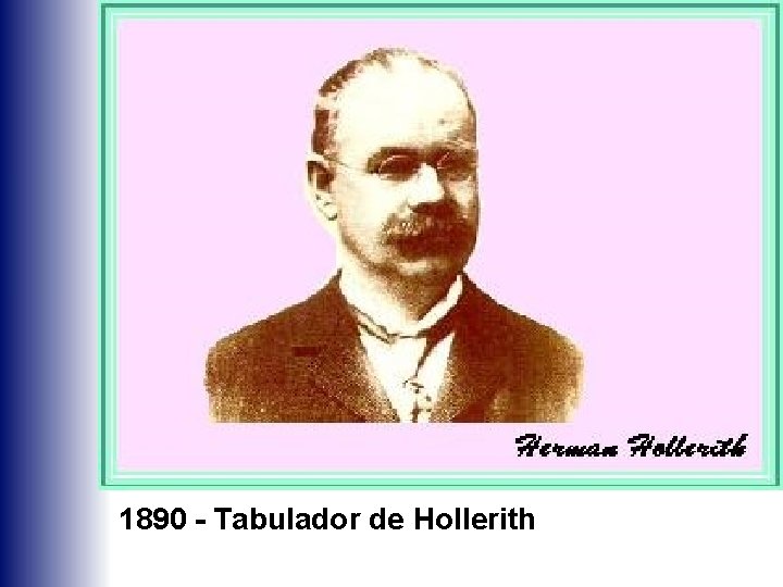 1890 - Tabulador de Hollerith 