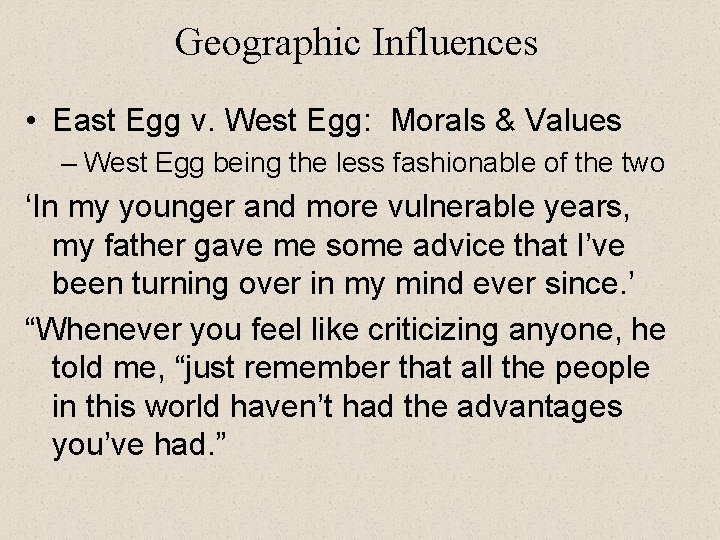 The Great Gatsby F Scott Fitzgerald The Great