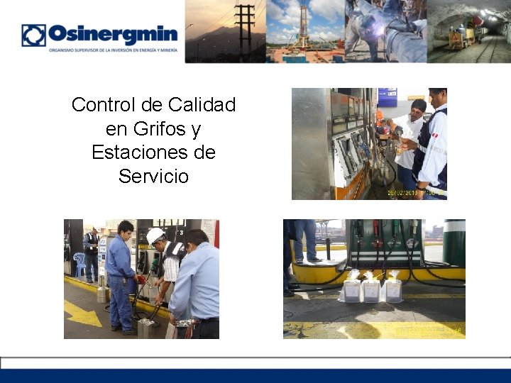 Control de Calidad en Grifos y Estaciones de Servicio 