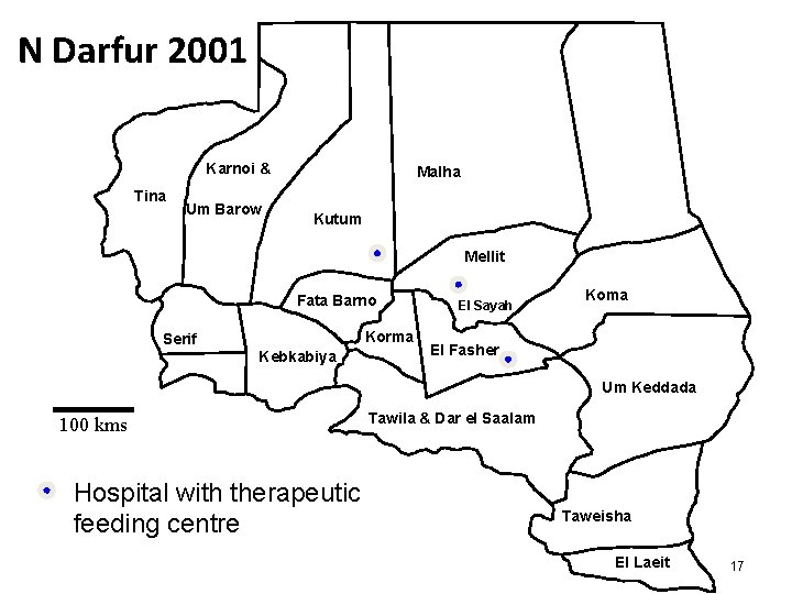 N Darfur 2001 Karnoi & Tina Um Barow Malha Kutum Mellit Fata Barno Korma