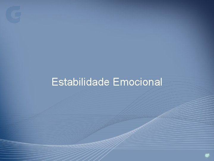 Estabilidade Emocional 