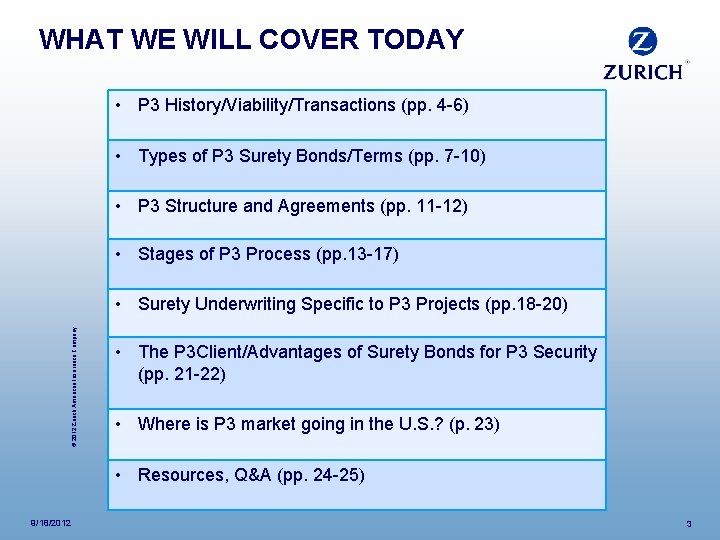 WHAT WE WILL COVER TODAY • P 3 History/Viability/Transactions (pp. 4 -6) • Types