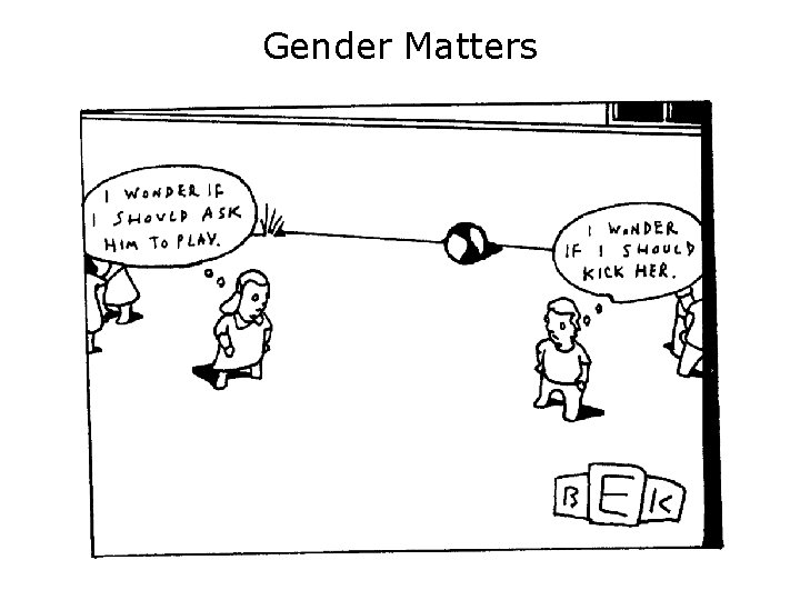 Gender Matters 