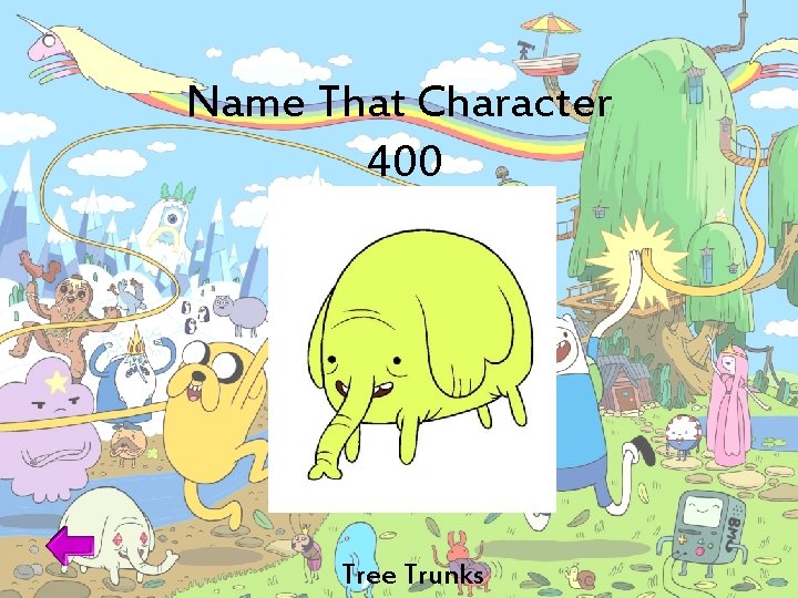 Name That Character 400 Tree Trunks 