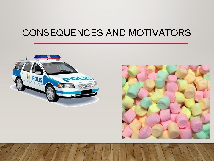 CONSEQUENCES AND MOTIVATORS 