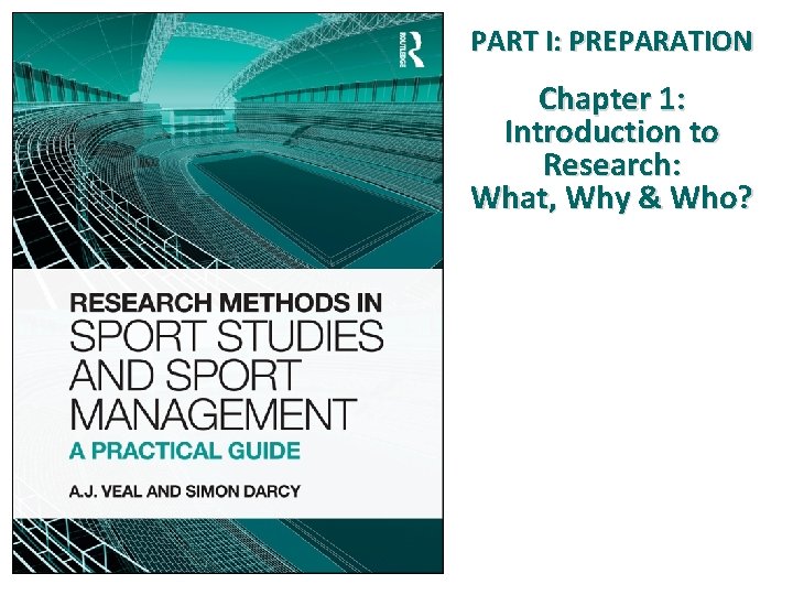 PART I: PREPARATION Chapter 1: Introduction to Research: What, Why & Who? 