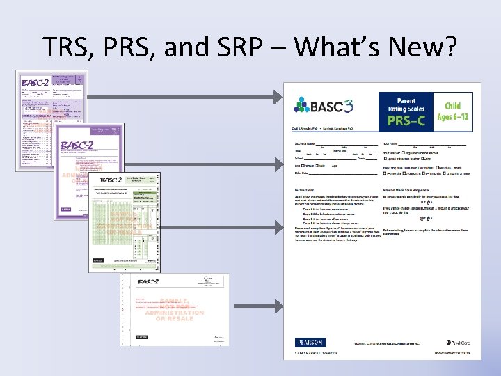TRS, PRS, and SRP – What’s New? TRS, PRS, and SRP – What’s New?