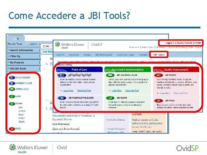 Come Accedere a JBI Tools? 