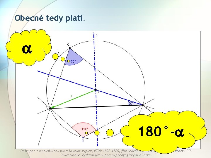 Obecně tedy platí. 180°- Dostupné z Metodického portálu www. rvp. cz, ISSN: 1802 -4785,