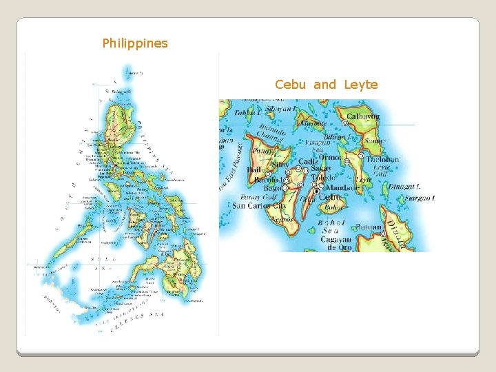 Philippines Cebu and Leyte 