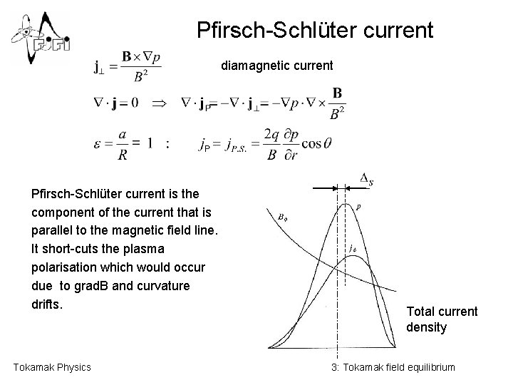 Pfirsch-Schlüter current diamagnetic current Pfirsch-Schlüter current is the component of the current that is