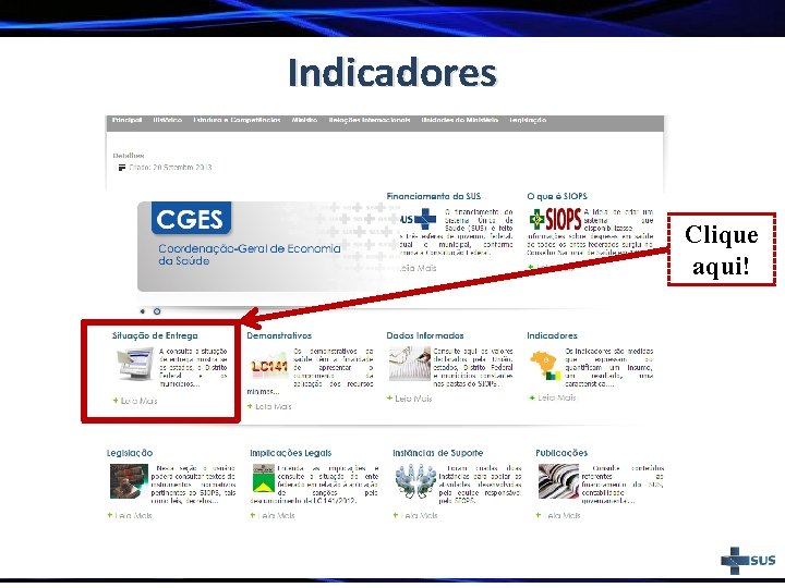 Indicadores Clique aqui! 
