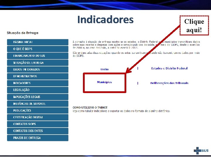 Indicadores Clique aqui! 