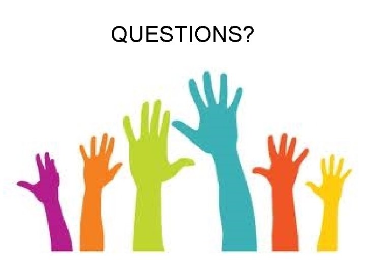QUESTIONS? 