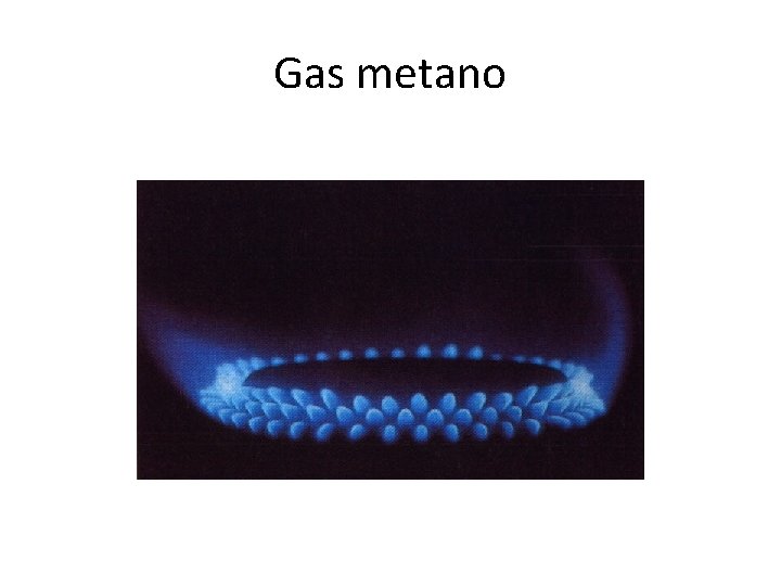 Gas metano 