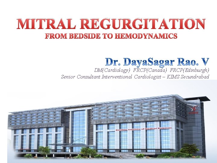 Mitral Regurgitation From Bedside To Hemodynamics Dmcardiology Frcpcanada