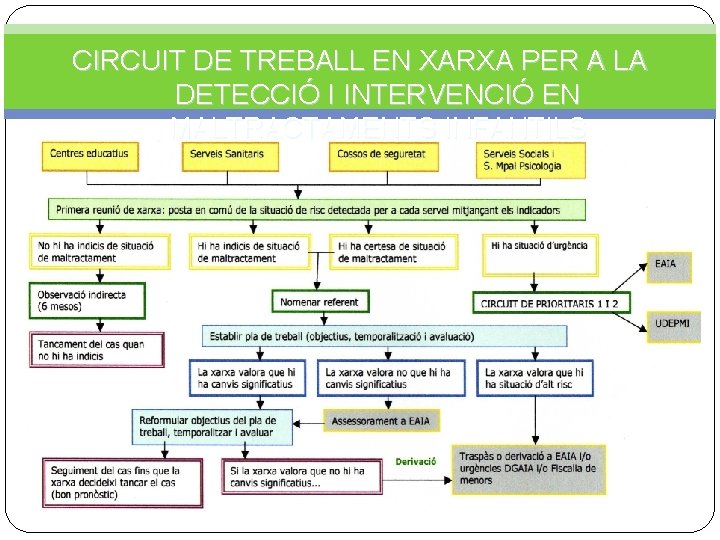 CIRCUIT DE TREBALL EN XARXA PER A LA DETECCIÓ I INTERVENCIÓ EN MALTRACTAMENTS INFANTILS