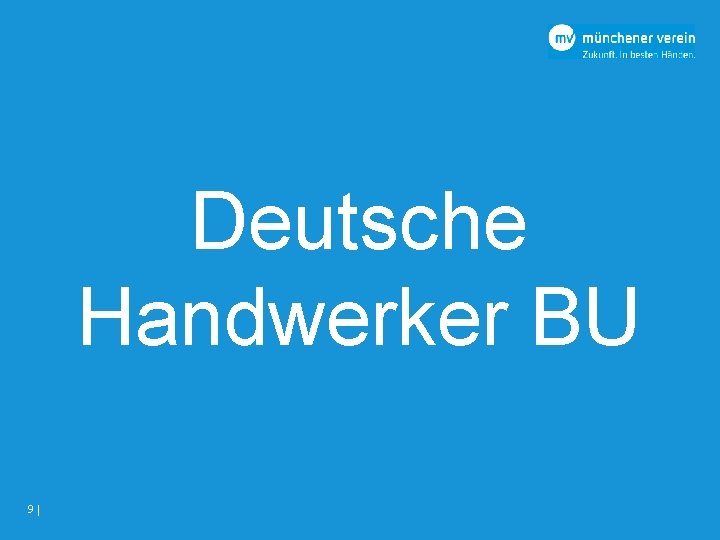 Deutsche Handwerker BU 9 