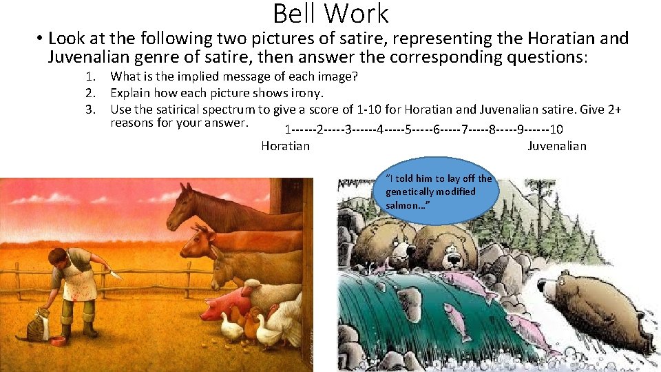 Unit 3 18 The Tone of Satire By