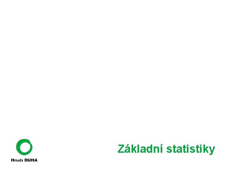 Základní statistiky 