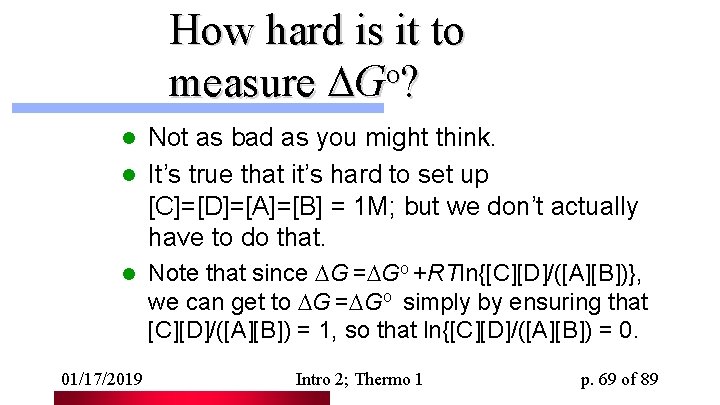 How hard is it to o measure G ? Not as bad as you