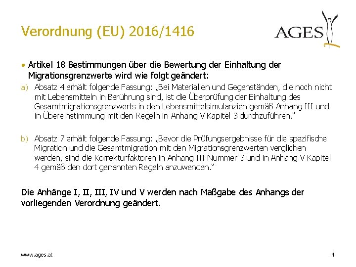 Verordnung (EU) 2016/1416 • Artikel 18 Bestimmungen über die Bewertung der Einhaltung der Migrationsgrenzwerte