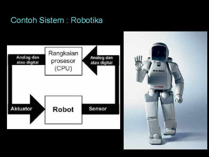 Contoh Sistem : Robotika 