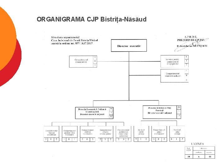 ORGANIGRAMA CJP Bistrița-Năsăud 