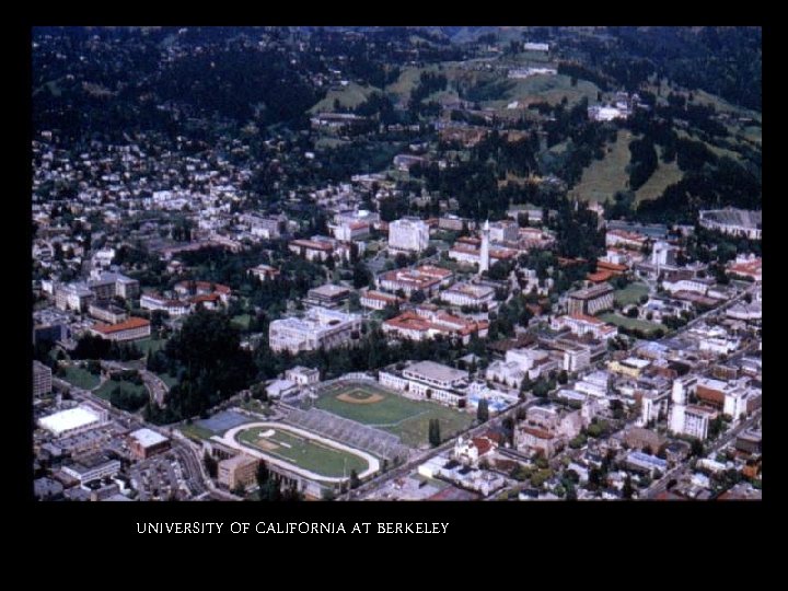 UNIVERSITY OF CALIFORNIA AT BERKELEY 