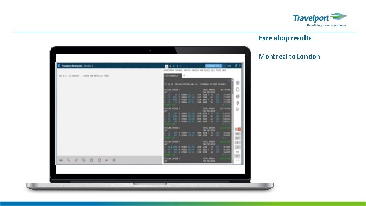 Fare shop results Montreal to London 