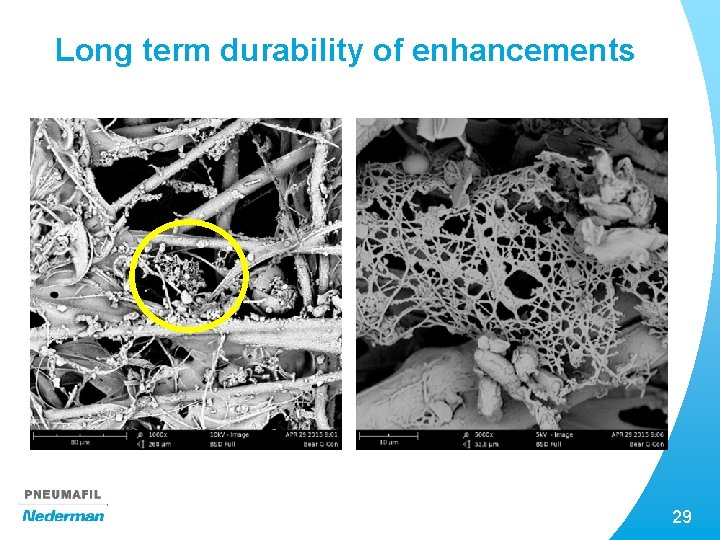 Long term durability of enhancements 29 