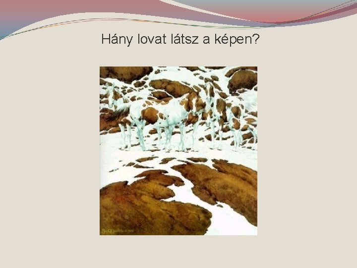 Hány lovat látsz a képen? 