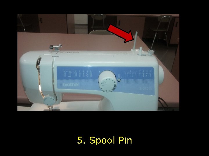 Lets learn about the parts of the sewing