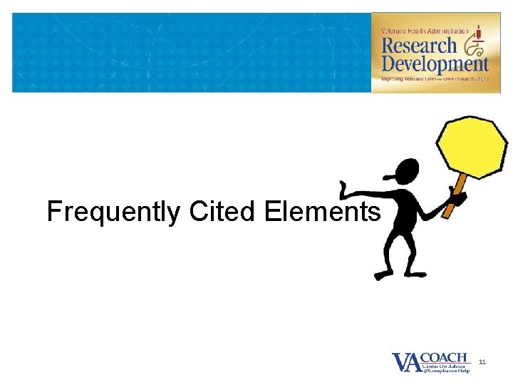 Frequently Cited Elements 11 11 