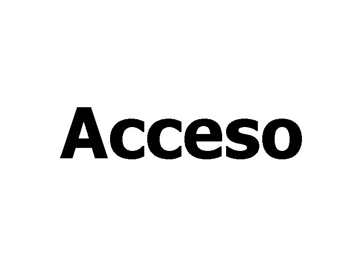 Acceso 