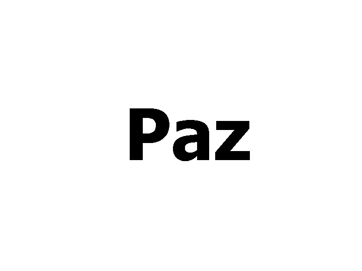 Paz 