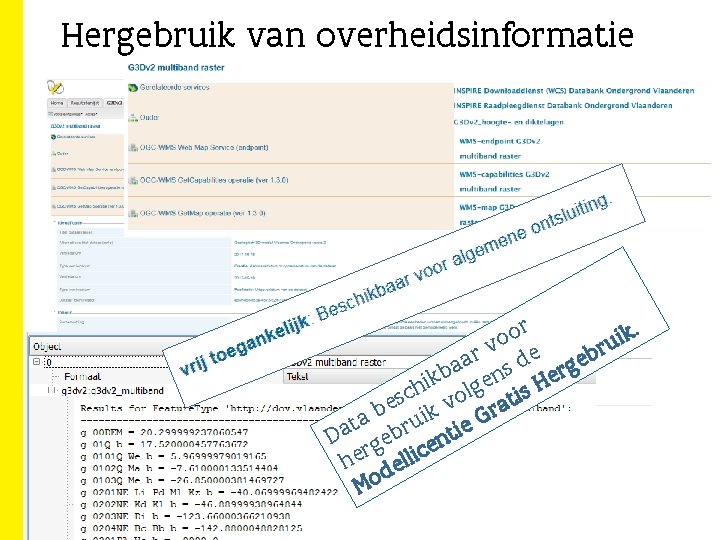 Hergebruik van overheidsinformatie . or k i o u v e r r b