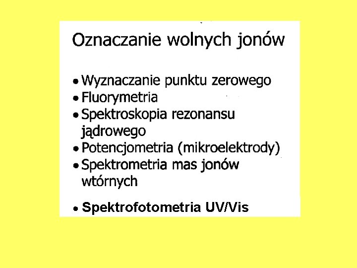  Spektrofotometria UV/Vis 
