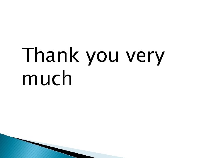 Thank you very much 