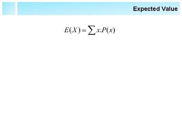 Expected Value 