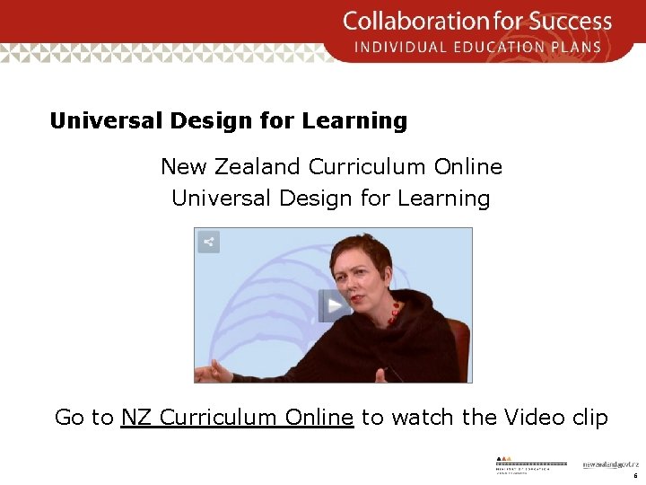 Universal Design for Learning New Zealand Curriculum Online Universal Design for Learning Go to