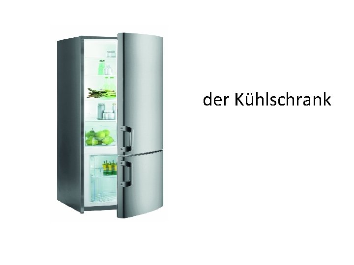 der Kühlschrank 