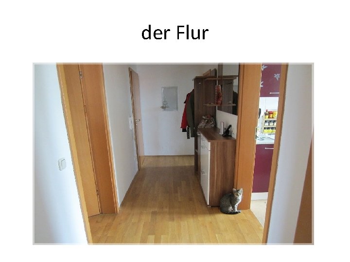 der Flur 