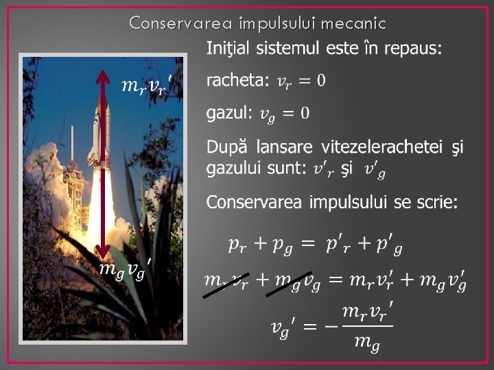 Conservarea impulsului mecanic 